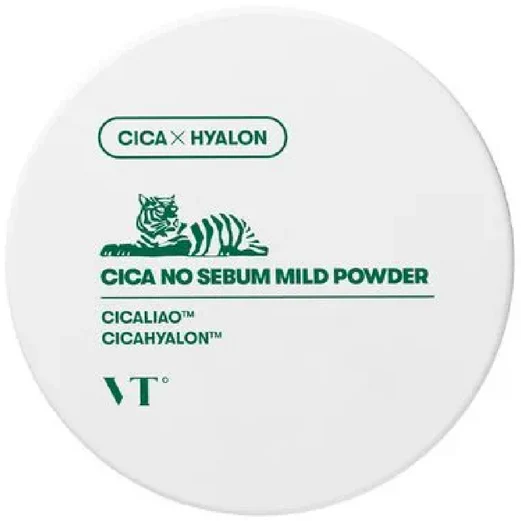 VT Cosmetics Cica No-Sebum Mild Powder Матуюча пудра для обличчя