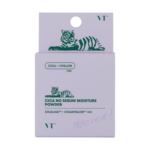 VT Cosmetics Cica No Sebum Moisture Powder Зволожувальна пудра з центелою