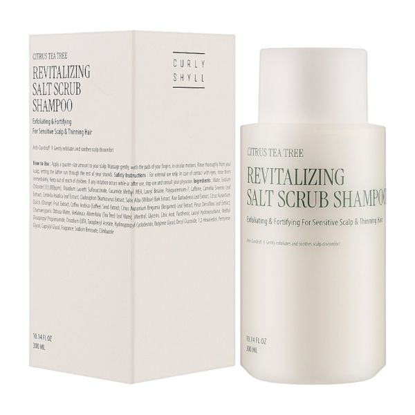 CURLYSHYLL Revitalizing Salt Scrub Shampoo Ревіталізуючий шампунь-скраб з сіллю