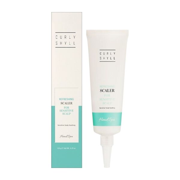 CURLYSHYLL REFRESHING SCALER for Sensitive Scalp Очищувальний пілінг для чутливої шкіри голови