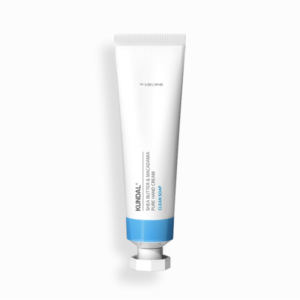 Kundal Shea Butter & Macadamia Pure Hand Cream Clean Soap Поживний крем для рук з ароматом ніжного мила