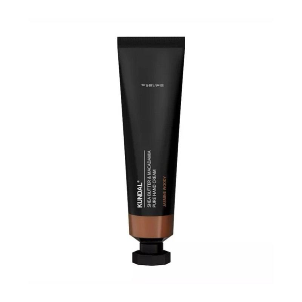 Kundal Shea Butter & Macadamia Pure Hand Cream Jasmine Woody Поживний крем для рук з вишуканим ароматом жасмину та деревних нот