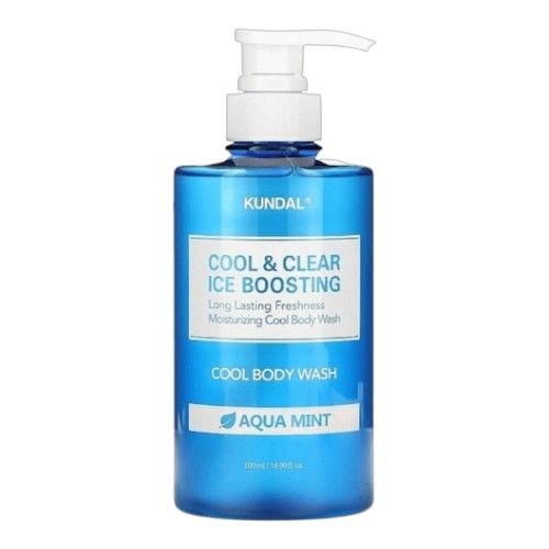 Kundal Cool & Clear Ice Boosting Cool Body Wash Aqua Mint Охолоджуючий гель для душу з освіжаючим ароматом м’яти