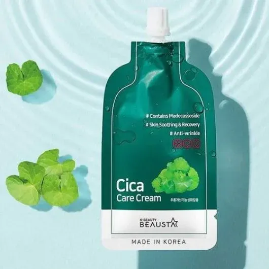 BEAUSTA Cica Care Cream Крем для обличчя відновлювальний з центеллою
