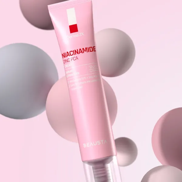 BEAUSTA Derma2X Niacinamide Zinc PCA Cream Крем для обличчя з ніацинамідом і цинком