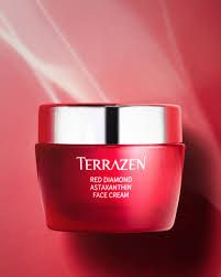 Terrazen Red Diamond Astaxanthin Face cream Крем з астаксантином, ніацинамідом і глутатіоном для відновлення і пружності