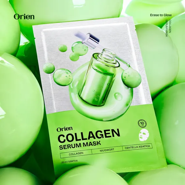 Orien Collagen Serum Mask Тканинна маска для обличчя з колагеном