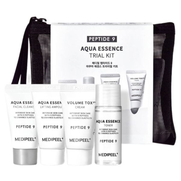 MediPeel Peptide 9 Aqua Essence Trial Kit Антиоксидантний набір мініатюр з ефектом ліфтингу