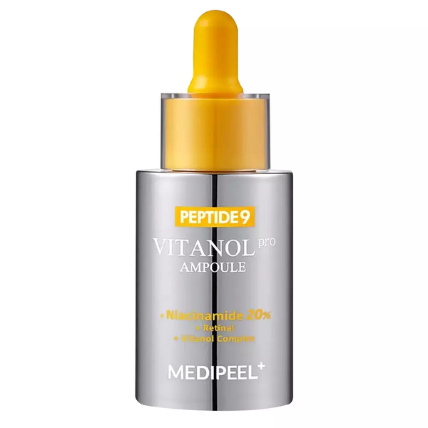 Medi-Peel Peptide 9 Vitanol Ampoule Pro Антивікова освітлювальна сироватка з комплексом 9 пептидів та 20% ніацинаміду