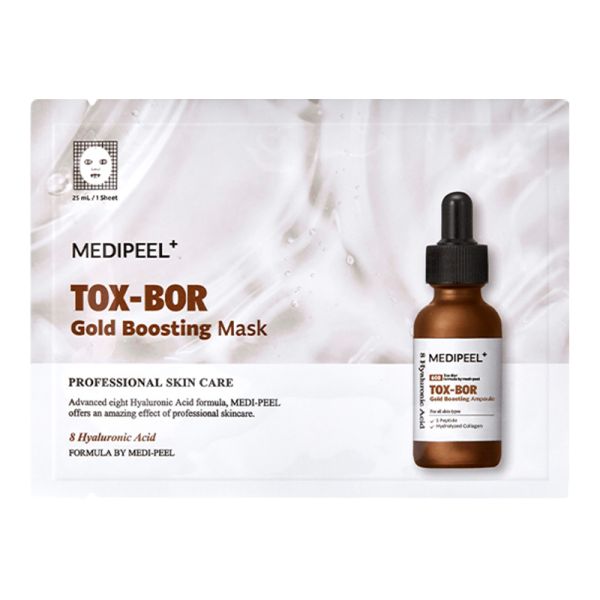 Medi Peel Tox-bor Gold Boosting Mask Питательная маска для повышения упругости кожи