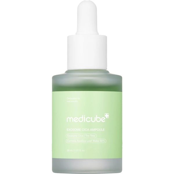 Medicube Exosome Cica Ampoule Заспокійлива сироватка з екзосомами центели та чайним деревом