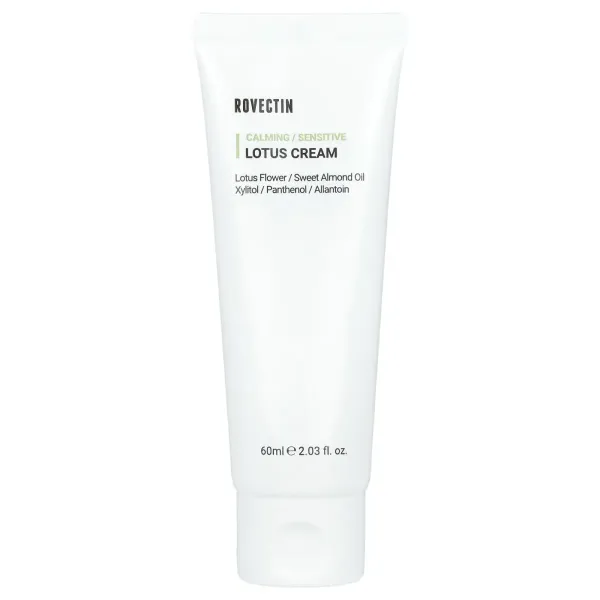Rovectin Calming Lotus Cream Крем успокаивающий с экстрактом лотоса
