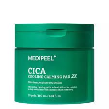 MEDIPEEL Cica Cooling Calming Pad 2X Успокаивающие пады с центеллой