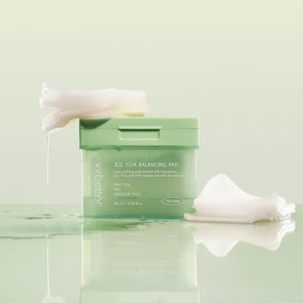 VVBetter Jeju Yuja Balancing Pads Балансувальні тонер-педи з екстрактом юдзу