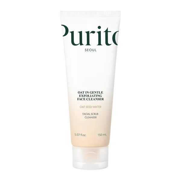 Purito Seoul Oat-in Gentle Exfoliating Face Cleanser Маска-пінка для умивання з часточками вівса