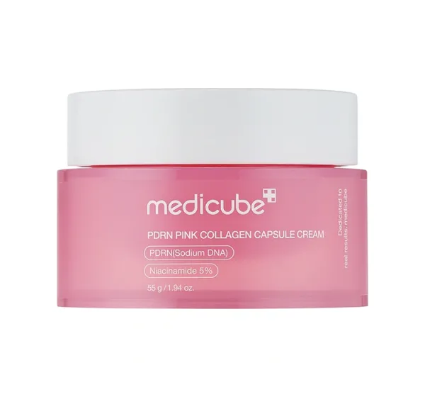 Medicube PDRN Pink Collagen Capsule Cream Омолаживающий капсульный крем с полинуклеотидами и коллагеном