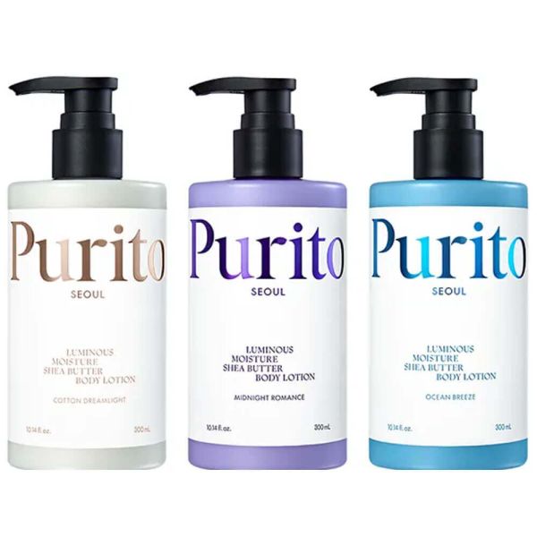Purito Luminous Moisture Shea Butter Body Lotion Cotton Dreamlight Парфумований лосьйон для тіла