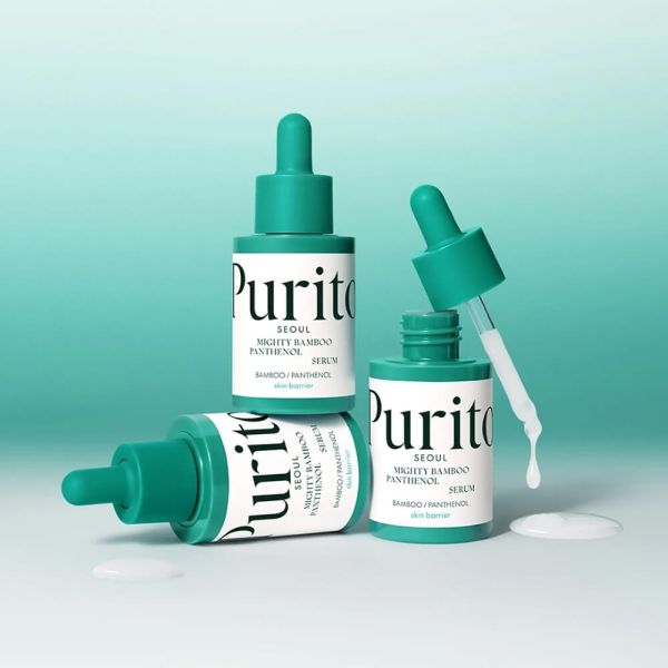 Purito Mighty Bamboo Panthenol Serum Сироватка, що відновлює, з пантенолом і бамбуком