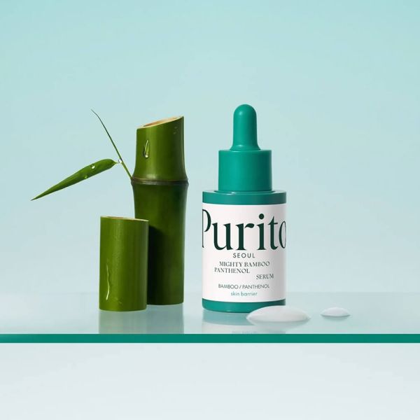 Purito Mighty Bamboo Panthenol Serum Сироватка, що відновлює, з пантенолом і бамбуком