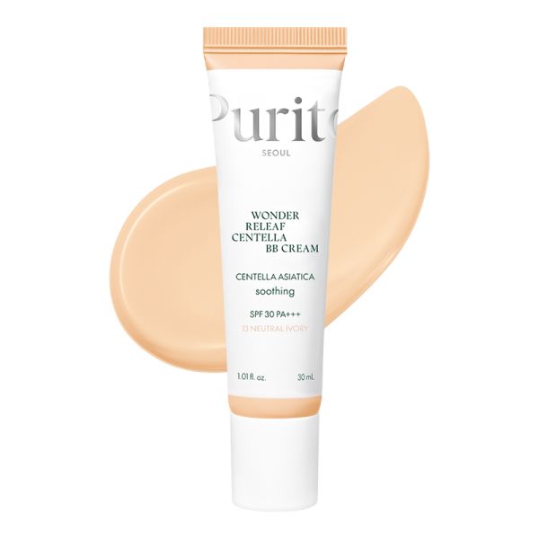 Purito Seoul Wonder Releaf Centella BB Cream SPF 30 PA+++ BB-крем для чутливої шкіри з екстрактом центели