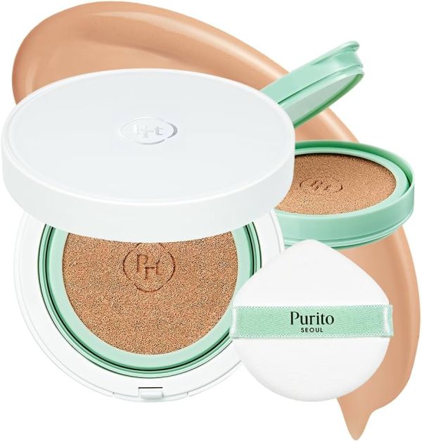 Purito Seoul Wonder Releaf Centella BB Cushion SPF 30 PA+++  Кушон з екстрактом центелли