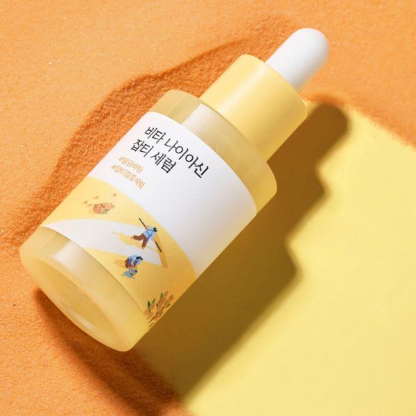 ROUND LAB Vita Niacinamide Dark Spot Serum Осветляющая капсульная сыворотка с ниацинамидом