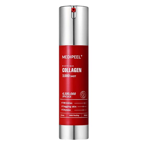 MEDI PEEL Red Lacto Collagen 3000 Shot Serum Антивікова ліфтинг-сироватка з PDRN та екзосомами