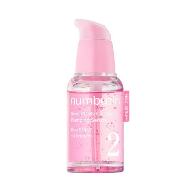 Numbuzin No.2 Rose PDRN Collagen Plumping Serum Омолоджувальна сироватка з ПДРН та колагеном для пружності шкір
