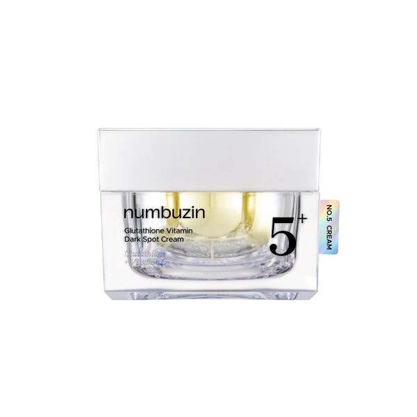 Numbuzin No.5+ Vitamin Glutathione Dark Spot Laser Cream Освітлювальний крем проти пігментації та постакне
