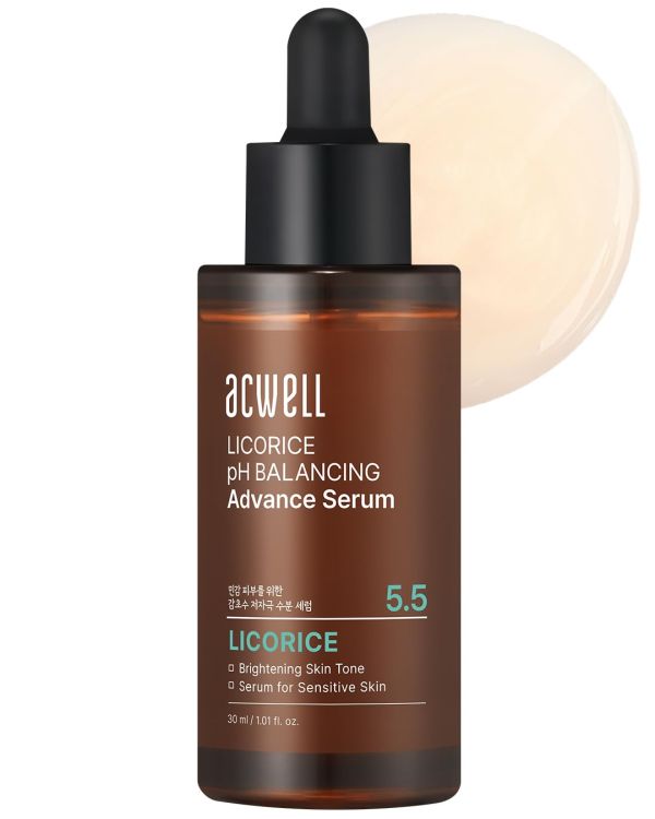 ACWELL Licorice pH Balancing Advance Serum Сироватка для освітлення та омолодження шкіри
