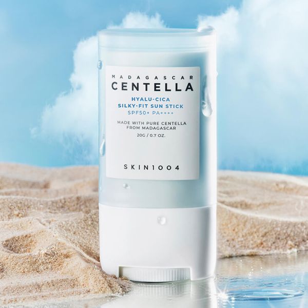 SKIN1004 Hyalu-Cica Silky-Fit Sun Stick SPF50+ PA++++ Сонцезахисний стік із шовковим фінішом