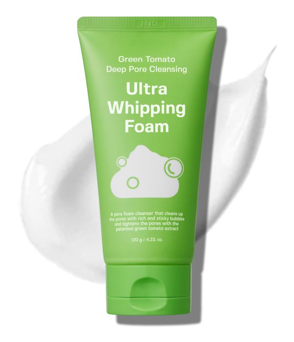 Sungboon Editor Green Tomato Deep Pore Cleansing Ultra Whipping Foam Пінка для глибокого очищення пор із зеленим томатом
