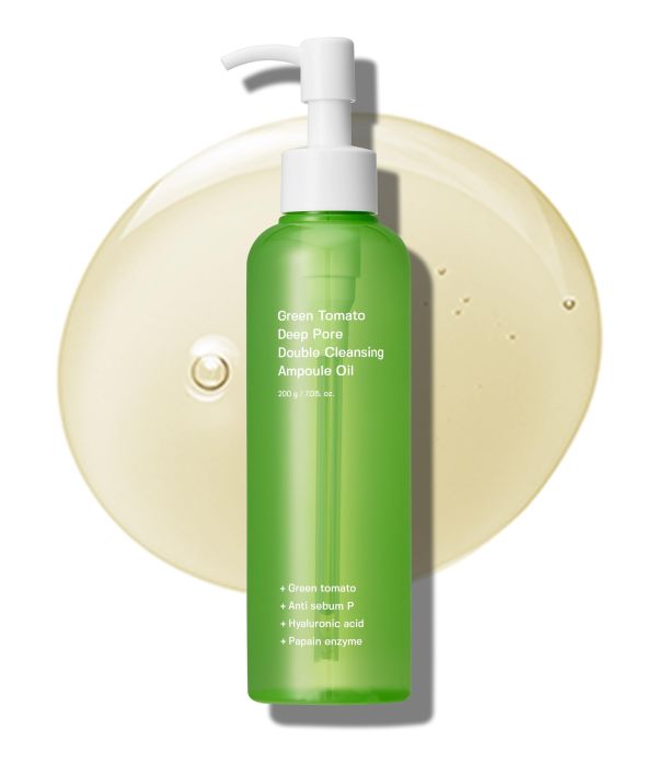 Sungboon Editor Green Tomato Double Cleansing Ampoule Oil Подвійна ампульна олія для очищення з зеленим томатом