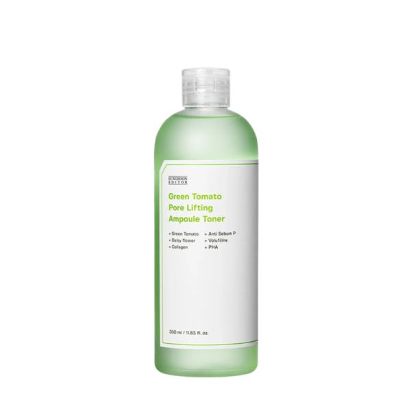 Sungboon Editor Green Tomato Pore Lifting Ampoule Toner Тонер порозвужуючий з ефектом ліфтингу