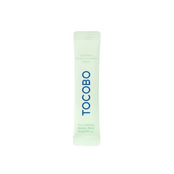 Tocobo Cica Calming Powder Wash Ензимна пудра для чутливої ​​шкіри з центелою