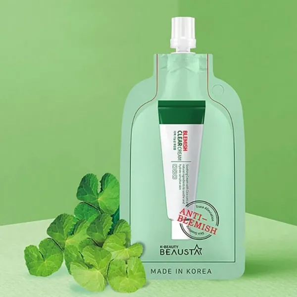 BEAUSTA Blemish Clear Cream Крем для обличчя зволожувальний з центеллою